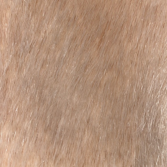 Donna Salyers Fabulous Furs Sheared Mink Faux Fur Cozy Elegant Feminine Jacket M - Picture 11 of 15